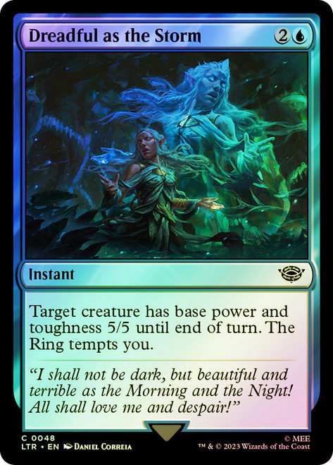 Dreadful as the Storm\nThe Lord of the Rings\nSingle\nMagic The Gathering