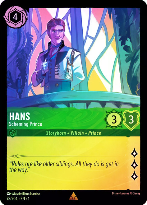 Hans Scheming Prince