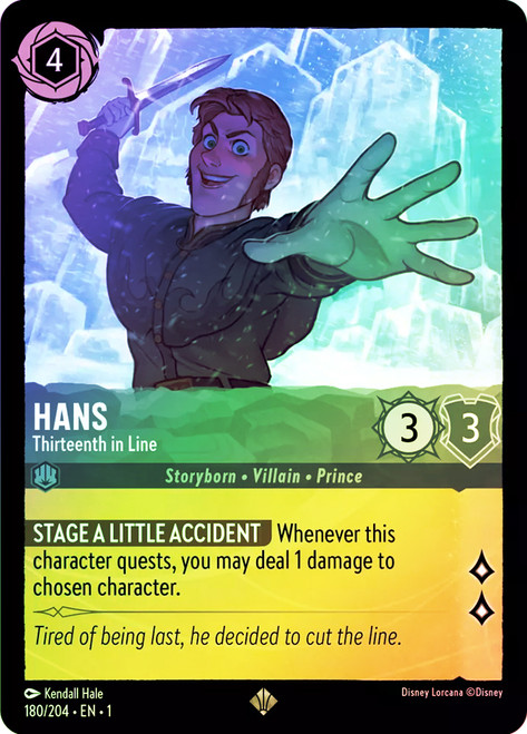 Hans Thirteenth In Line