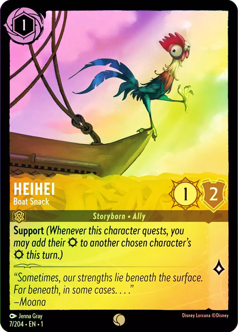 Heihei - Boat Snack (Corrected Version)
The First Chapter
Single
Lorcana