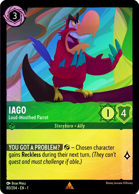 Iago - Loud-Mouthed Parrot Singles