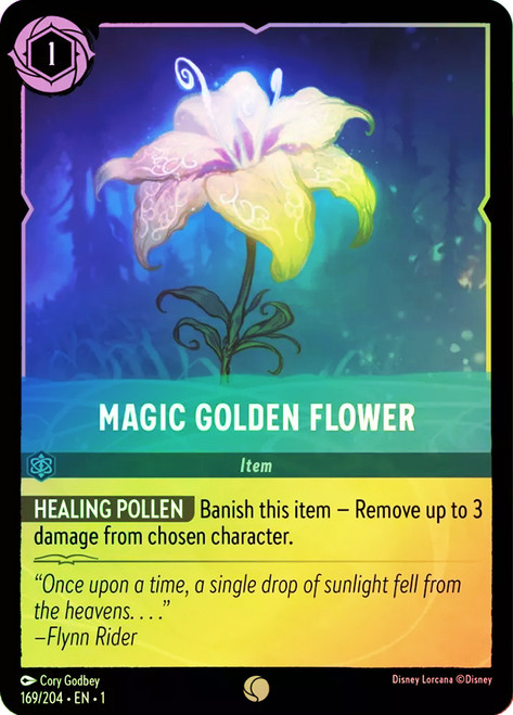 Magic Golden Flower