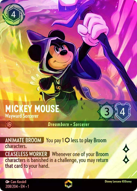Mickey Mouse - Playful Sorcerer (#187) | Ursula's Return | Star 