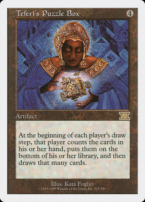 Teferi's Puzzle Box\n6th Edition\nSingle\nMagic The Gathering