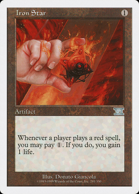 Iron Star\n6th Edition\nSingle\nMagic The Gathering