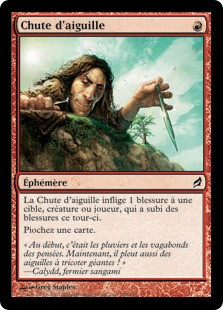 Needle Drop\nLorwyn - French\nSingle\nMagic The Gathering