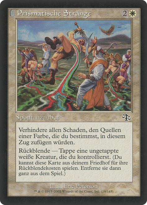 Prismatic Strands\nJudgment - German\nSingle\nMagic The Gathering