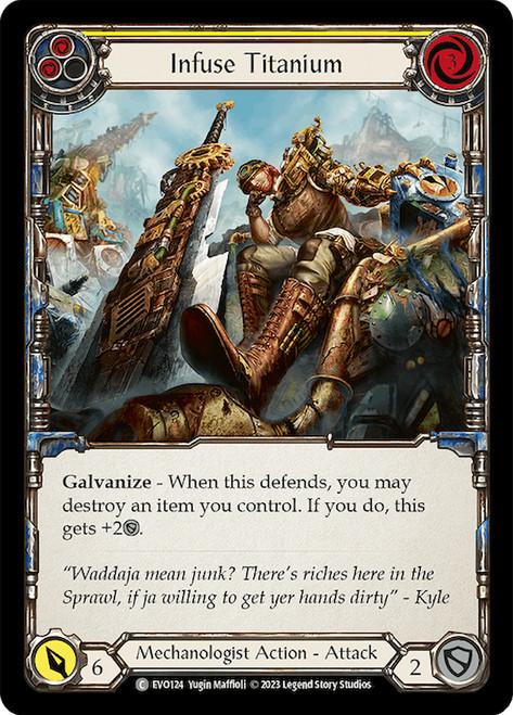 Infuse Titanium Yellow