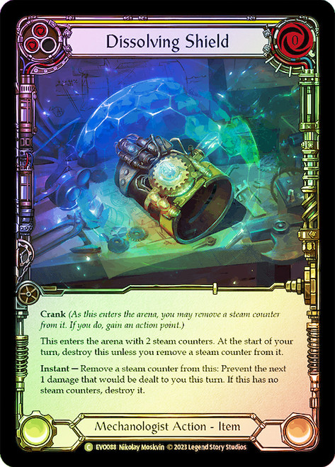 Dissolving Shield Yellow