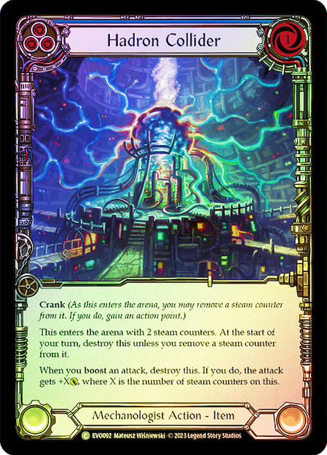 Hadron Collider Blue