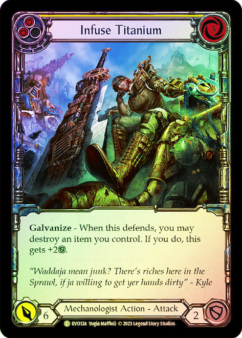 Infuse Titanium Yellow