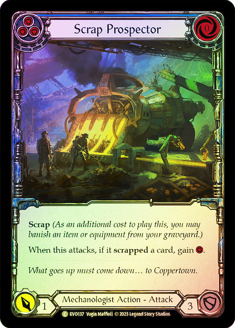 Scrap Prospector Blue