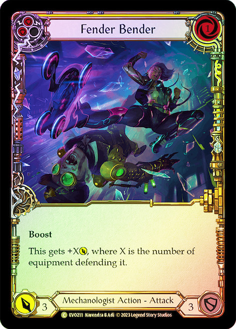 Fender Bender Yellow