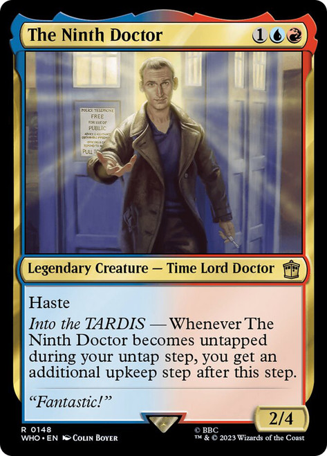 The Ninth Doctor\nDoctor Who Commander\nSingle\nMagic The Gathering