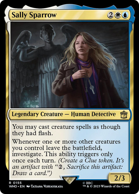 Sally Sparrow\nDoctor Who Commander\nSingle\nMagic The Gathering