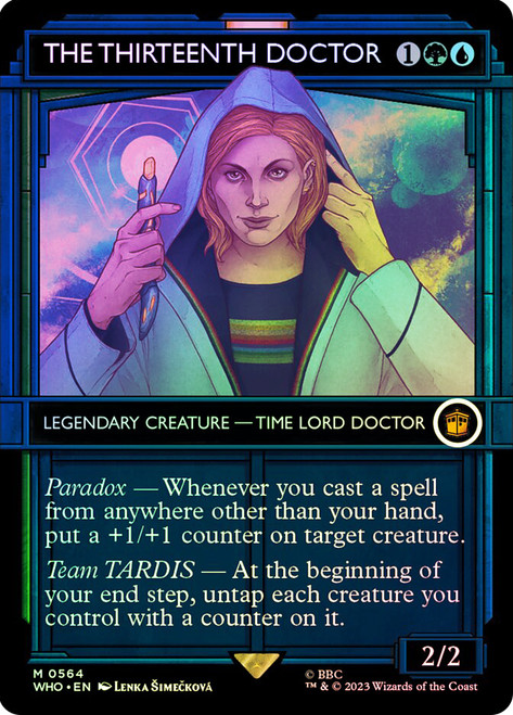The Thirteenth Doctor (Showcase)\nDoctor Who Commander - Variants\nSingle\nMagic The Gathering