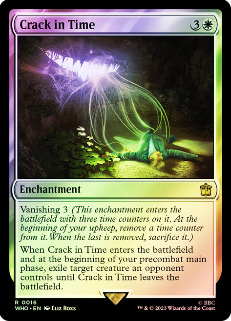 Crack in Time\nDoctor Who Commander\nSingle\nMagic The Gathering
