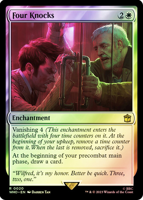 Four Knocks\nDoctor Who Commander\nSingle\nMagic The Gathering
