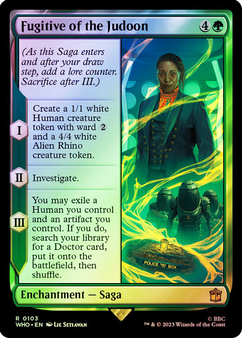 Fugitive of the Judoon\nDoctor Who Commander\nSingle\nMagic The Gathering