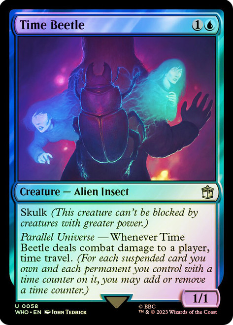 Time Beetle\nDoctor Who Commander\nSingle\nMagic The Gathering
