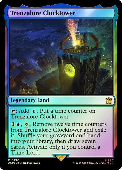 Trenzalore Clocktower\nDoctor Who Commander\nSingle\nMagic The Gathering