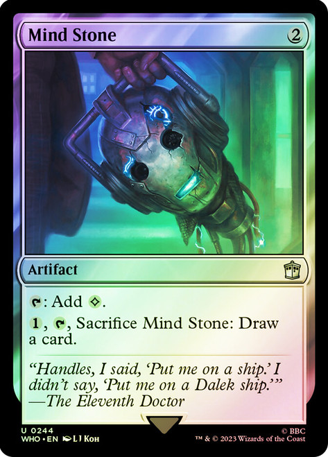 Mind Stone\nDoctor Who Commander\nSingle\nMagic The Gathering