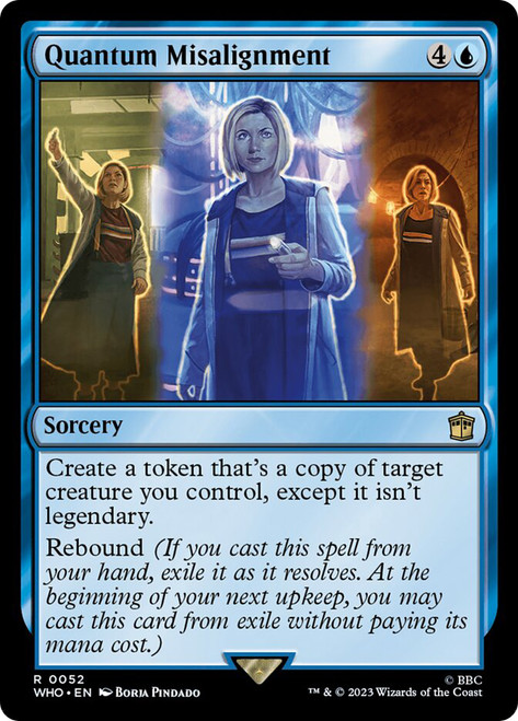 Quantum Misalignment\nDoctor Who Commander\nSingle\nMagic The Gathering