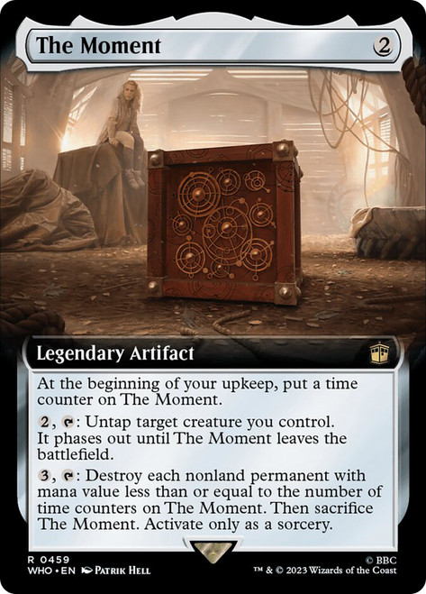 The Moment (Extended Art)\nDoctor Who Commander - Variants\nSingle\nMagic The Gathering