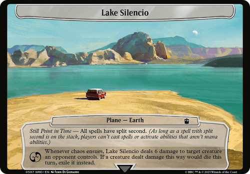 Lake Silencio\nDoctor Who Commander Planechase - Planes\nSingle\nMagic The Gathering