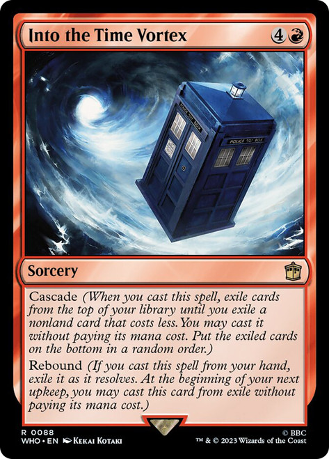 【Only foil】20年以上前 　約100枚　マジック　MTG Into the Time Vortex | Doctor Who Commander | Star City Games