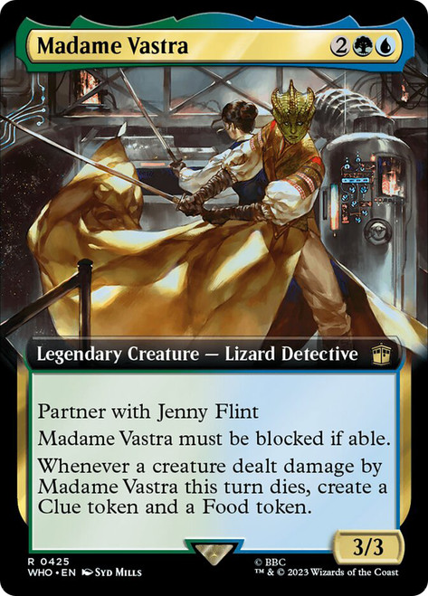 Madame Vastra (Extended Art)\nDoctor Who Commander - Variants\nSingle\nMagic The Gathering