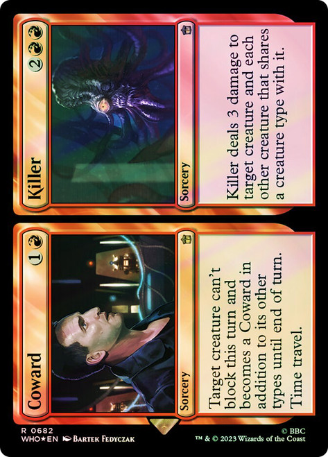Coward // Killer | Doctor Who Commander | Star City Games