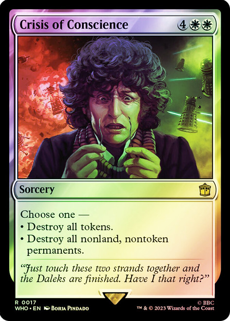 Crisis of Conscience\nDoctor Who Commander\nSingle\nMagic The Gathering