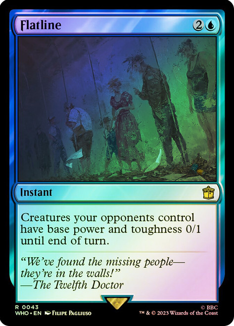 Flatline\nDoctor Who Commander\nSingle\nMagic The Gathering