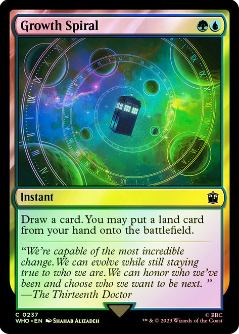 Growth Spiral | Doctor Who Commander | Star City Games