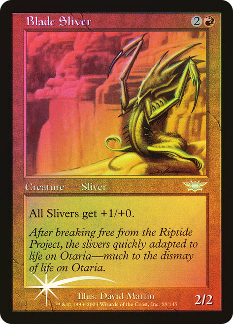 Blade Sliver\nLegions\nSingle\nMagic The Gathering