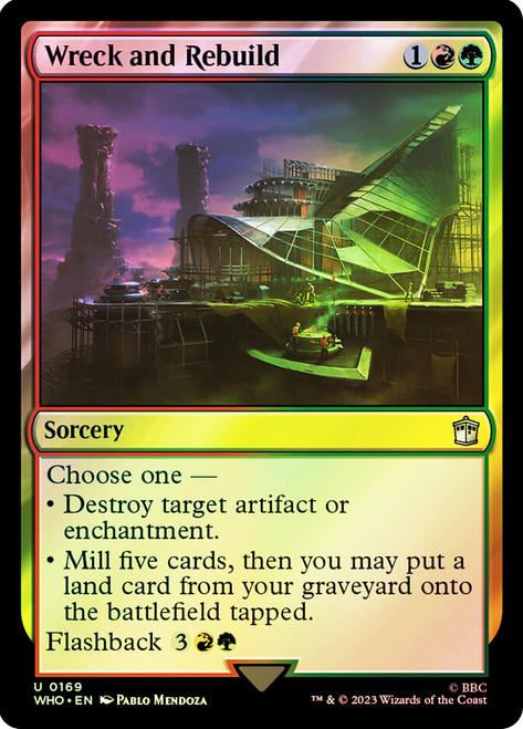 Wreck and Rebuild\nDoctor Who Commander\nSingle\nMagic The Gathering