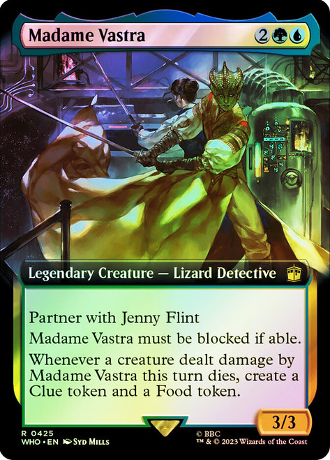 Madame Vastra (Extended Art)\nDoctor Who Commander - Variants\nSingle\nMagic The Gathering