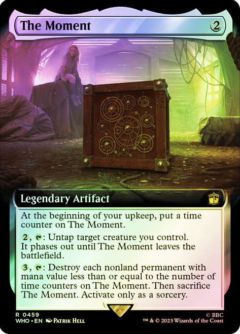 The Moment (Extended Art)\nDoctor Who Commander - Variants\nSingle\nMagic The Gathering