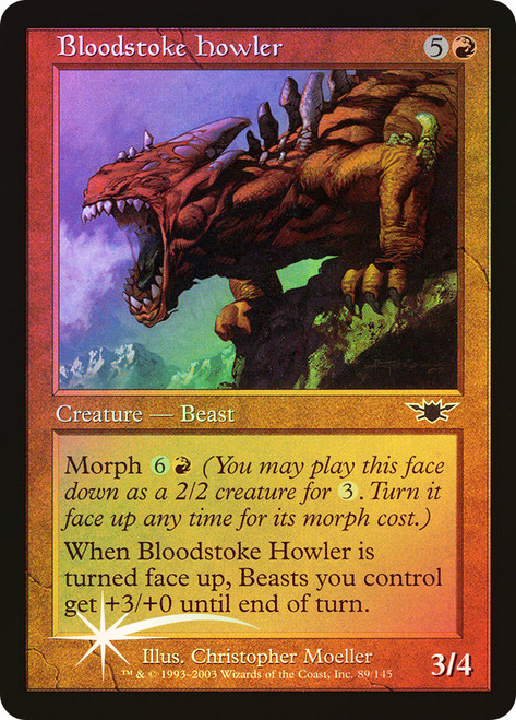 Bloodstoke Howler\nLegions\nSingle\nMagic The Gathering