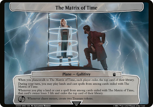 The Matrix of Time\nDoctor Who Commander Planechase - Planes\nSingle\nMagic The Gathering