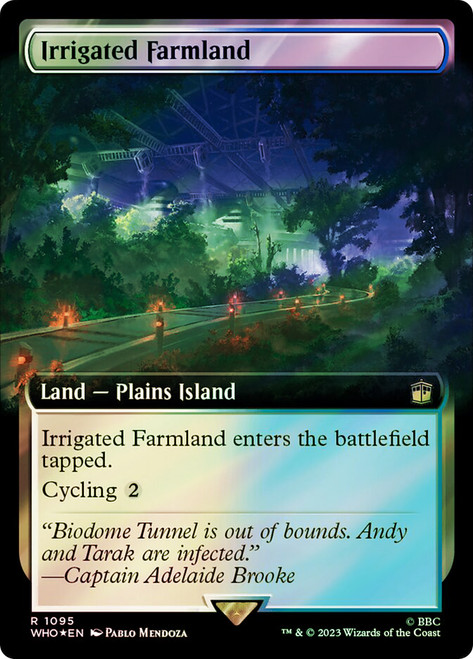 Overgrown Farmland (Extended Art) (Surge Foil) | Doctor Who