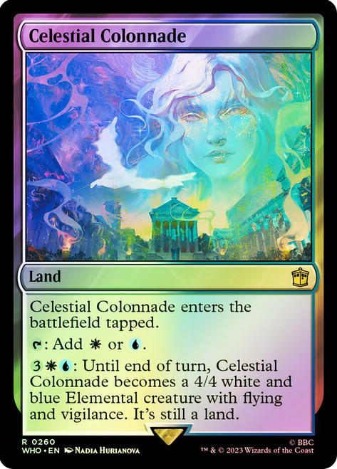 Celestial Colonnade\nDoctor Who Commander\nSingle\nMagic The Gathering