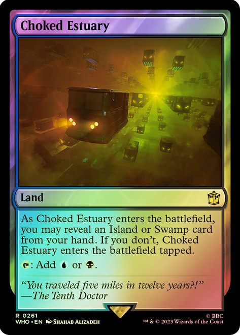 Choked Estuary\nDoctor Who Commander\nSingle\nMagic The Gathering