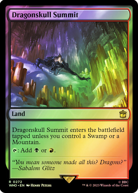 Dragonskull Summit\nDoctor Who Commander\nSingle\nMagic The Gathering