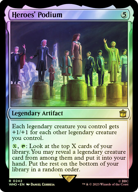 Heroes' Podium\nDoctor Who Commander\nSingle\nMagic The Gathering