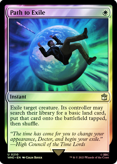 Path to Exile\nDoctor Who Commander\nSingle\nMagic The Gathering