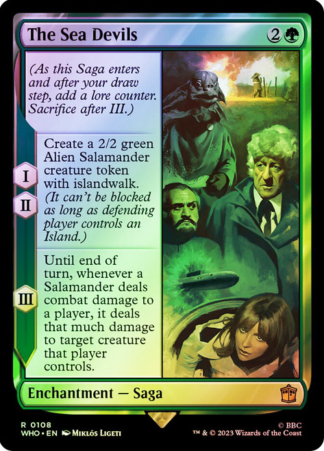 The Sea Devils\nDoctor Who Commander\nSingle\nMagic The Gathering