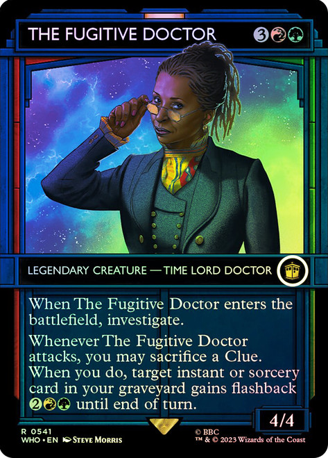 The Fugitive Doctor (Showcase)\nDoctor Who Commander - Variants\nSingle\nMagic The Gathering