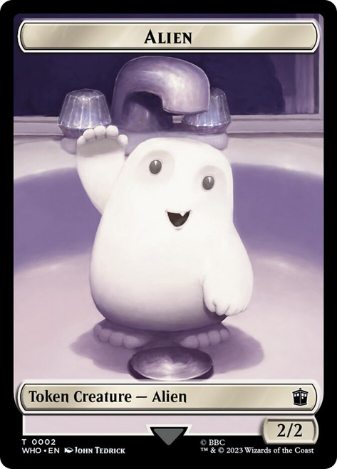 {Alien Token} // {Dinosaur Token}
Doctor Who Commander
Single
Magic: The Gathering